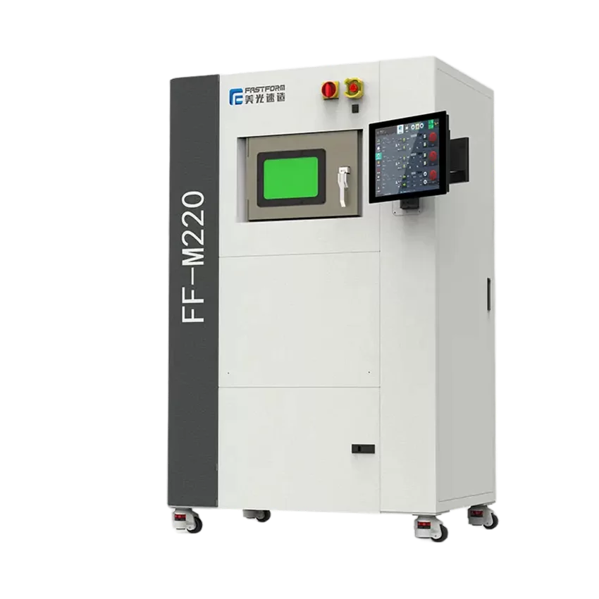 FastForm M220 - 3D-принтер для печати металлом, вид спереди и сбоку